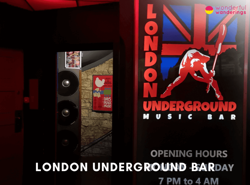 London Underground Bar - Prague