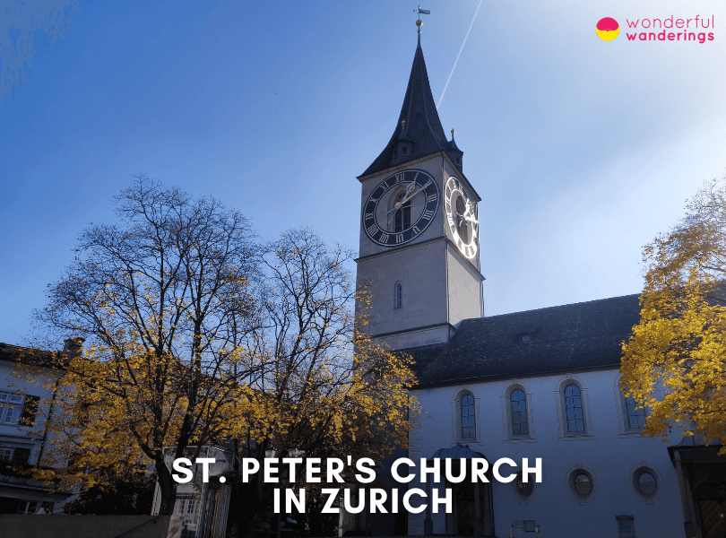 St. Peter's Church in Zurich