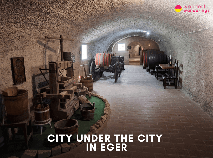 City Under The City in Eger