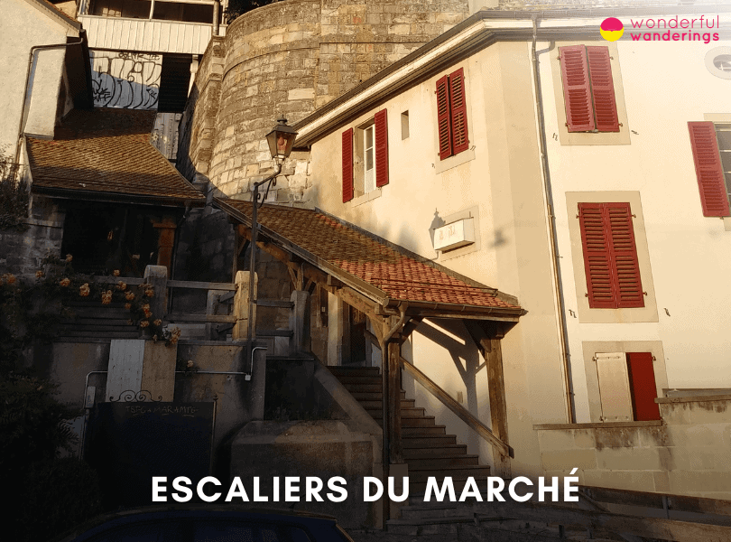 Escaliers du Marché