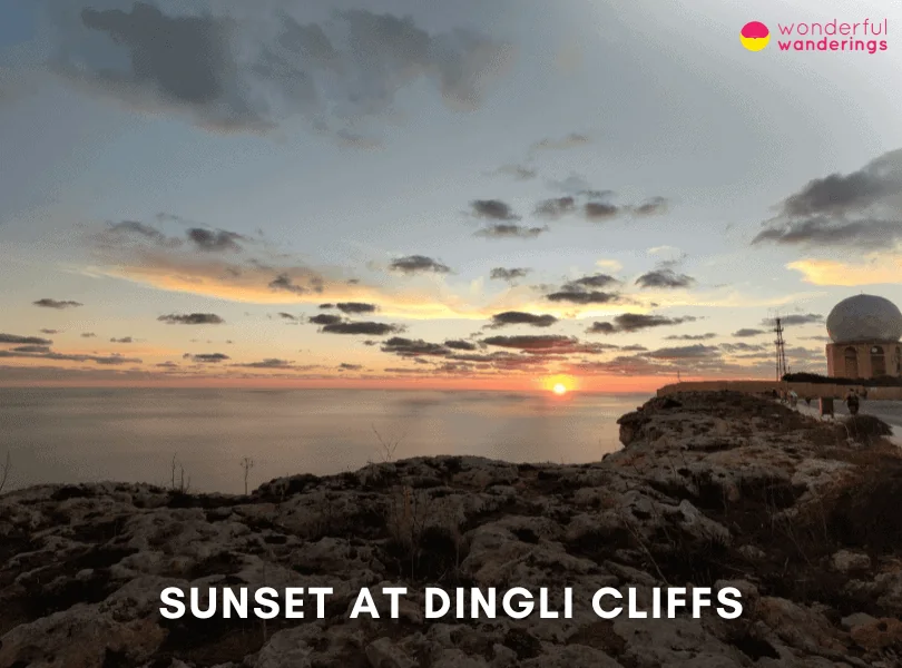 Sunset at Dingli Cliffs