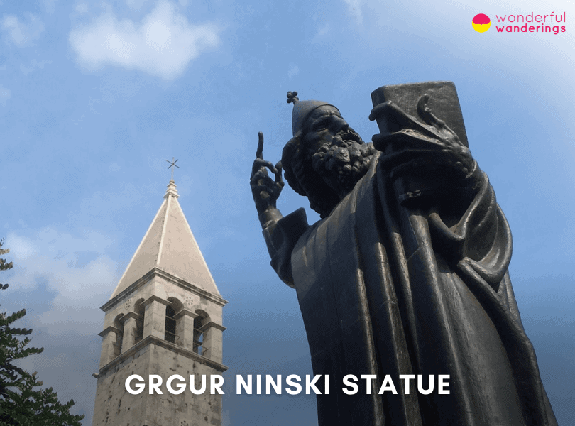 Grgur Ninski Statue