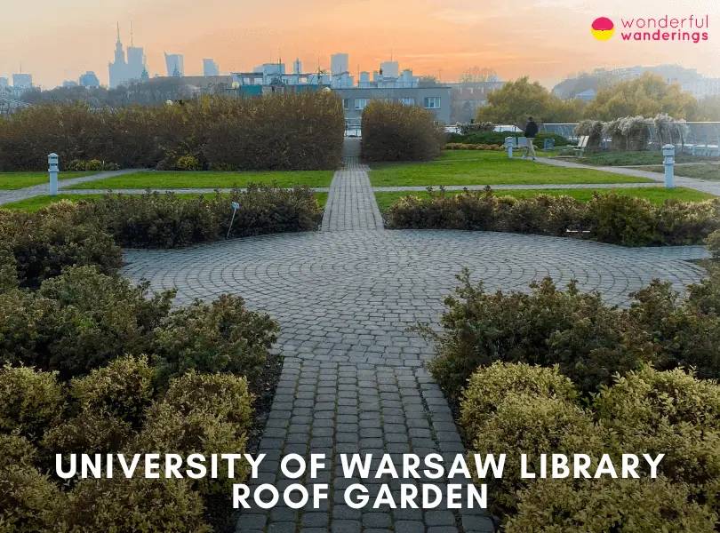 University of Warsaw Library Roof Garden