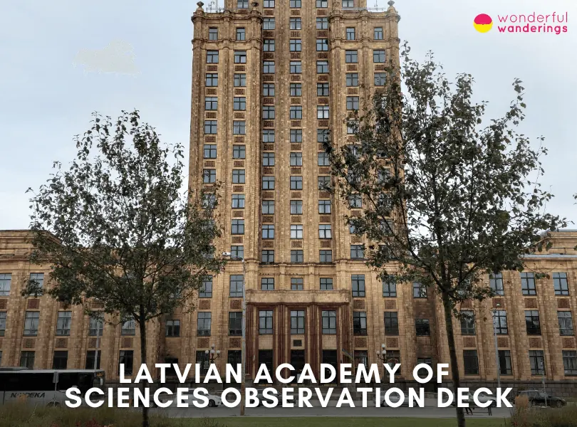 Latvian Academy of Sciences Observation Deck