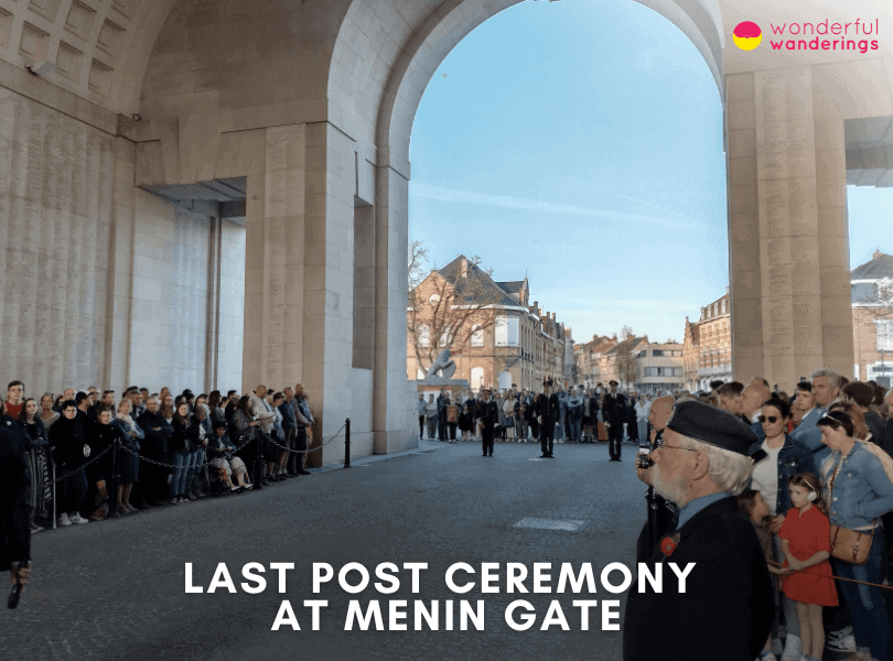 Last Post Ceremony at Menin Gate