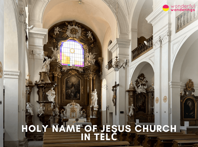 Holy Name of Jesus Church in Telč