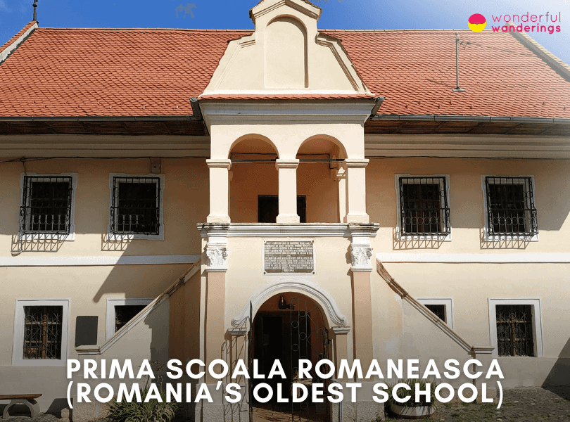 Prima Scoala Romaneasca (Romania’s oldest school)
