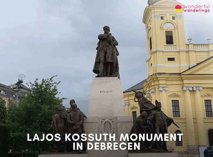 Lajos Kossuth Monument in Debrecen