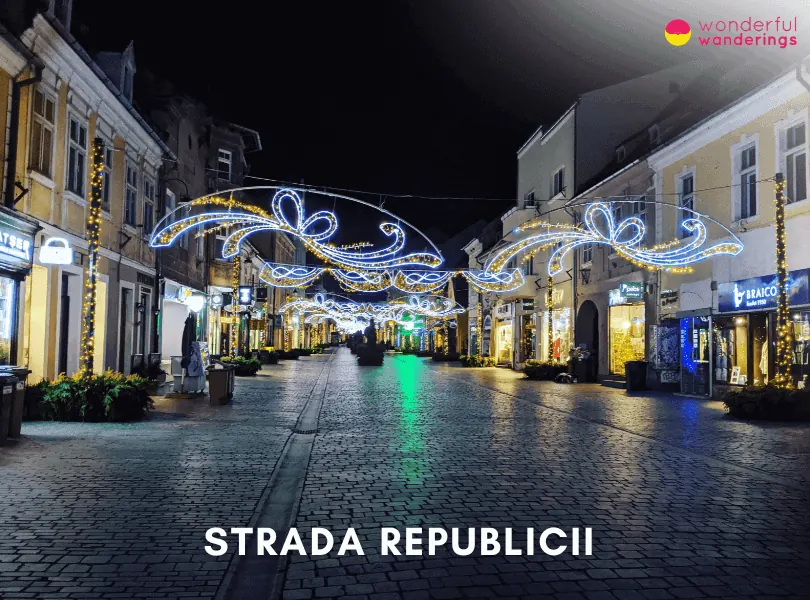 Strada Republicii (Walk along Strada Republicii)