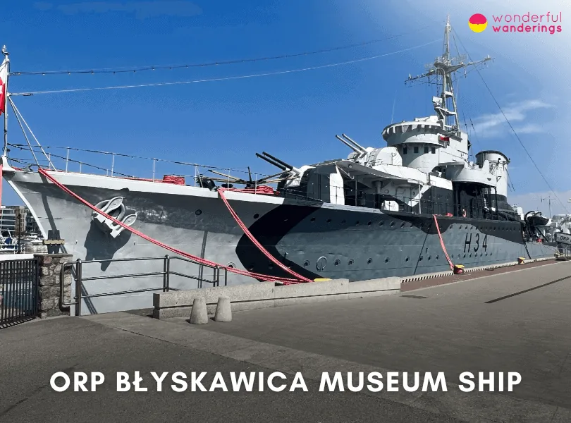 ORP Błyskawica museum ship