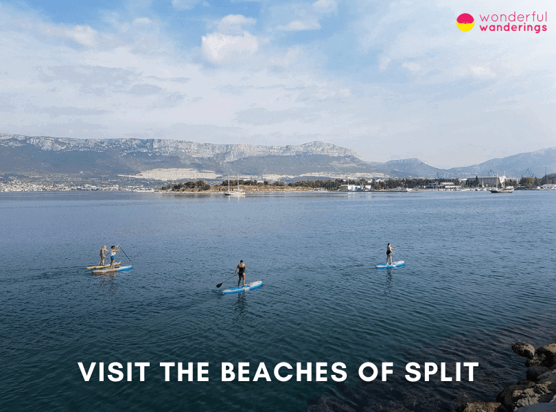 Visit the beaches of Split