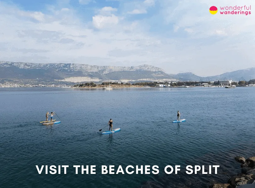 Visit the beaches of Split