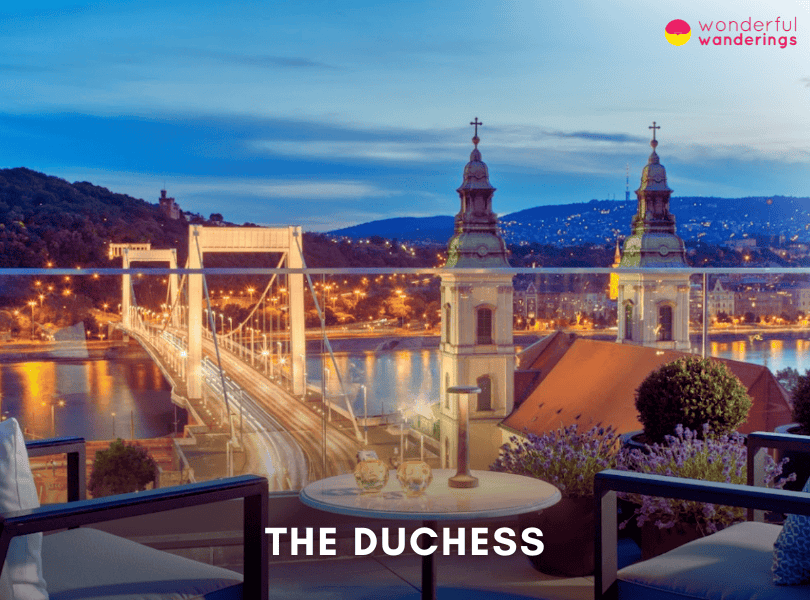 The Duchess Rooftop Bar Budapest