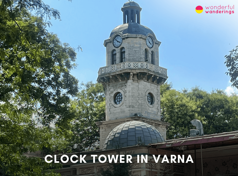 Clock Tower in Varna