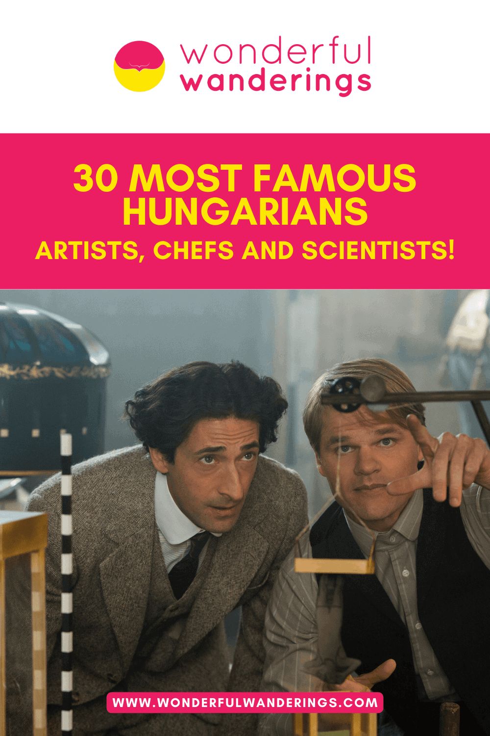 Famous Hungarians Pinterest image