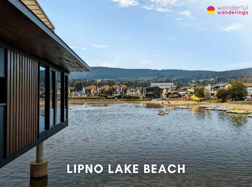 Lipno Lake Beach
