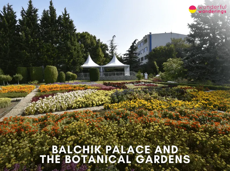 Balchik Palace and the botanical gardens