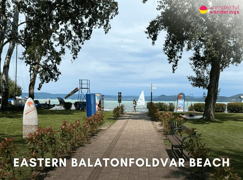 Eastern Balatonfoldvar Beach
