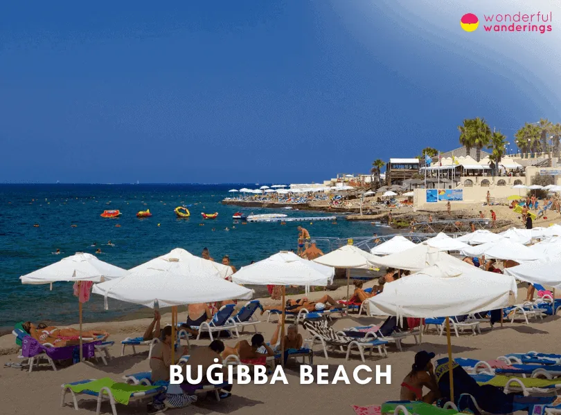 Buġibba Beach