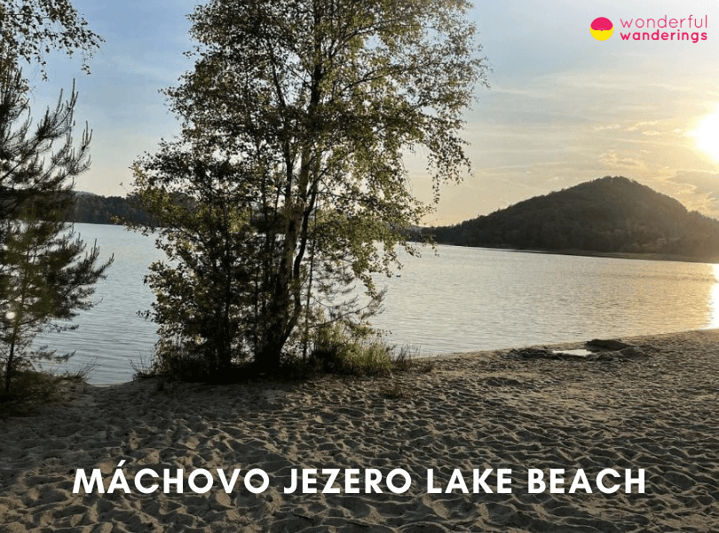Máchovo Jezero Lake Beach