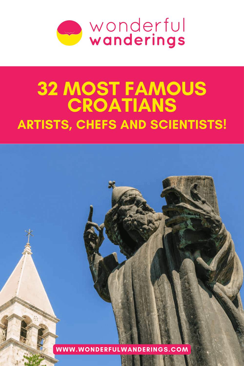 Croatia Famous People Pinterest image