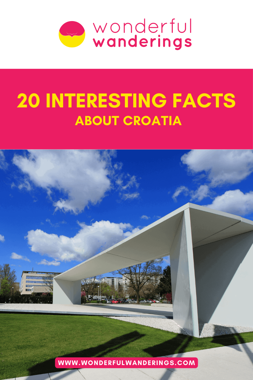 Croatia Interesting Facts Pinterest image