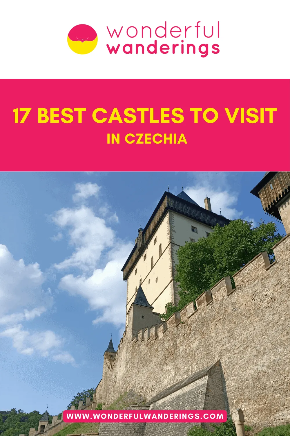 Czechia Best Castle Pinterest image