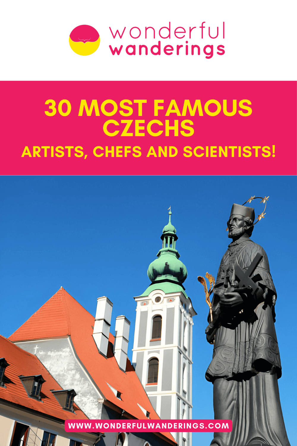 Czechia Famous People Pinterest image