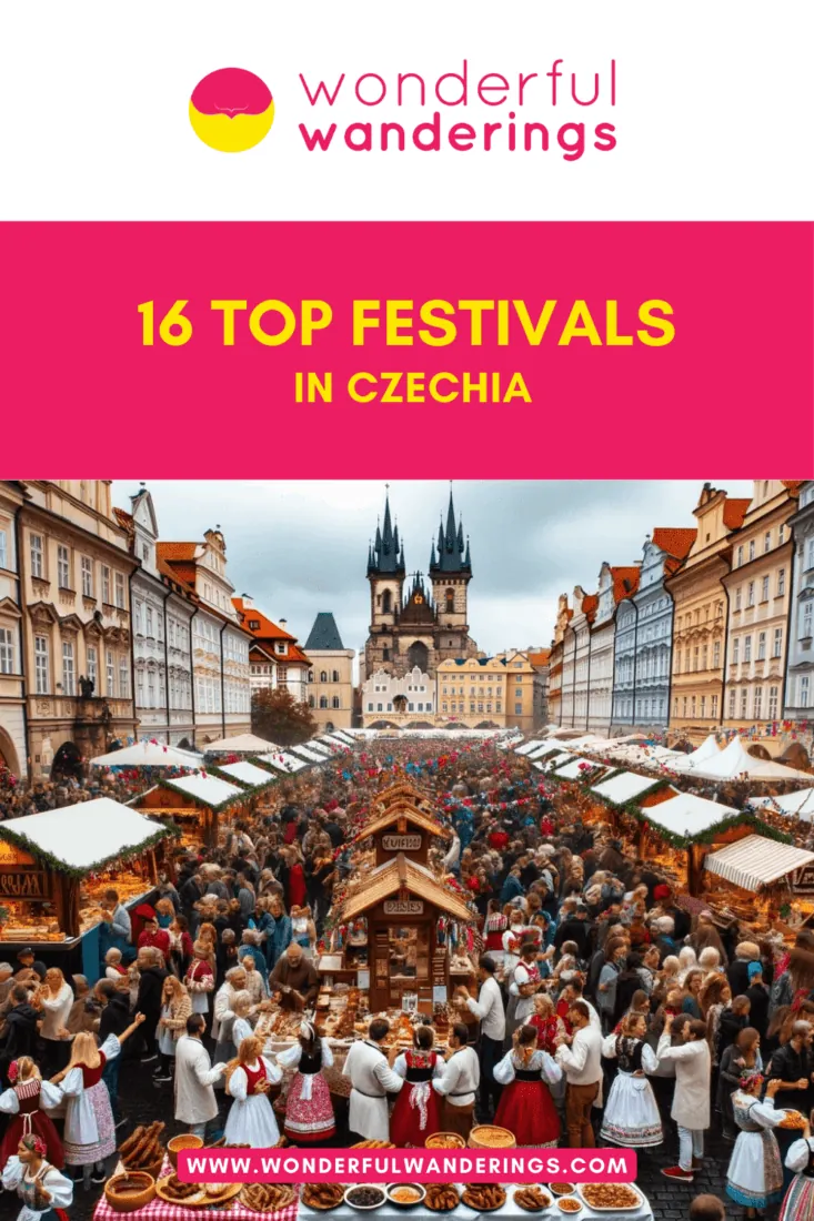 Czechia Festivals Pinterest image
