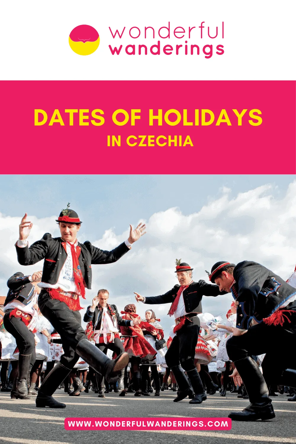 Czechia Holiday Dates Pinterest image