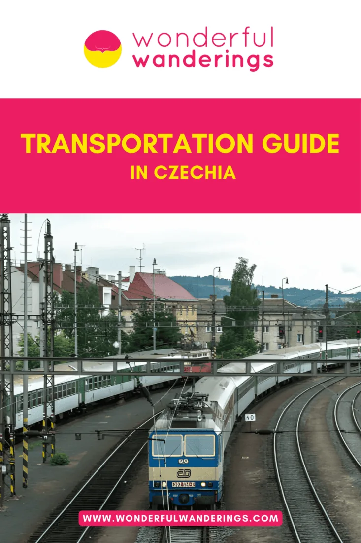 Czechia Transportation Pinterest image