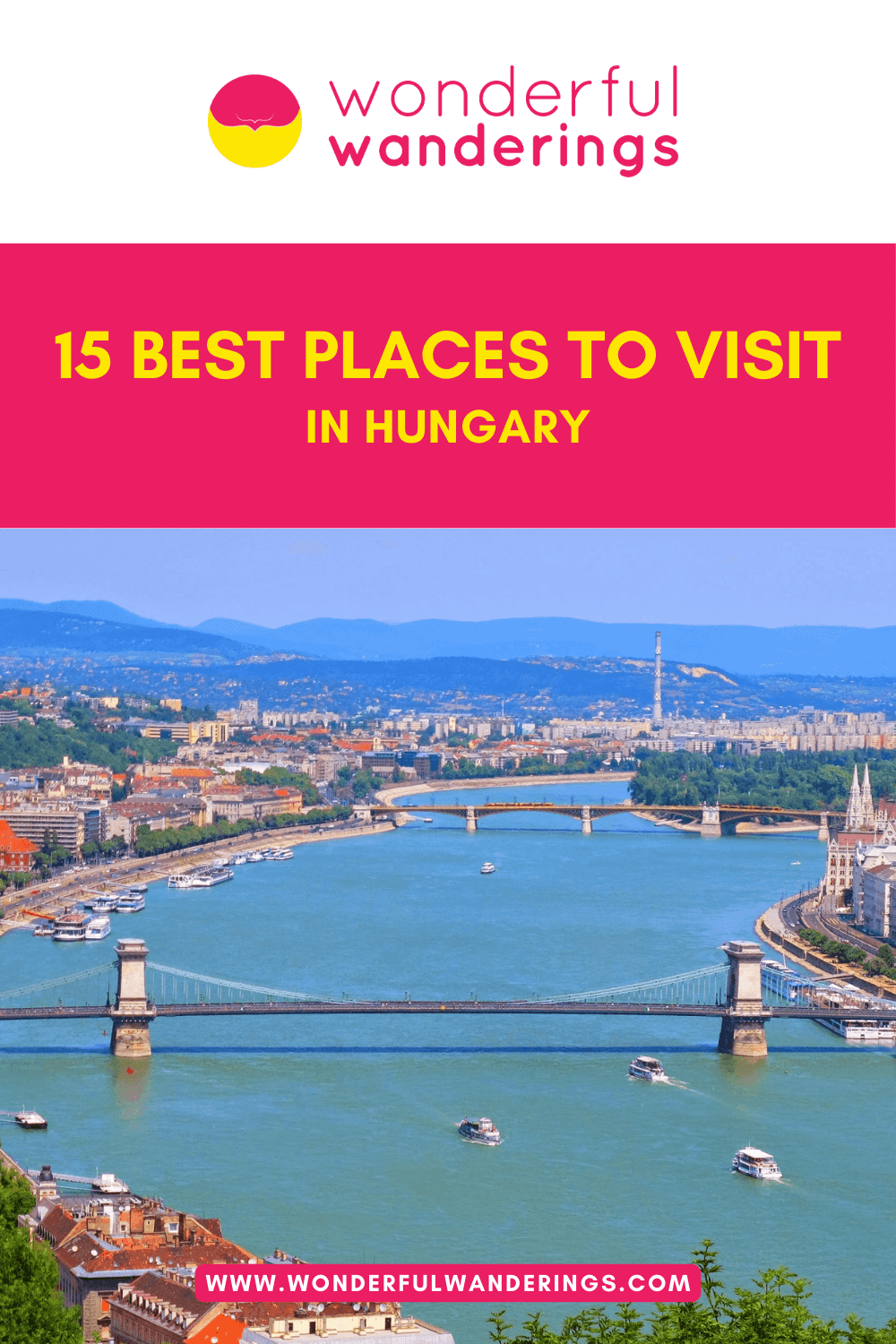 Hungary Best Places Pinterest image
