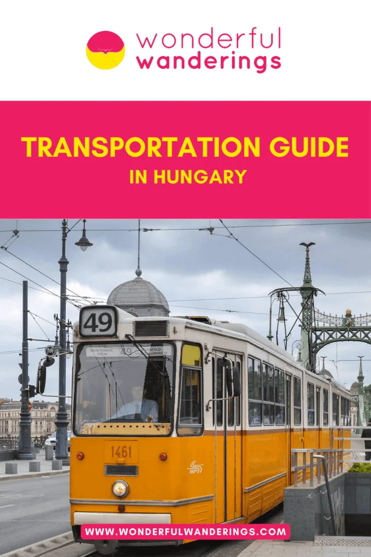 Hungary Transportation Pinterest image