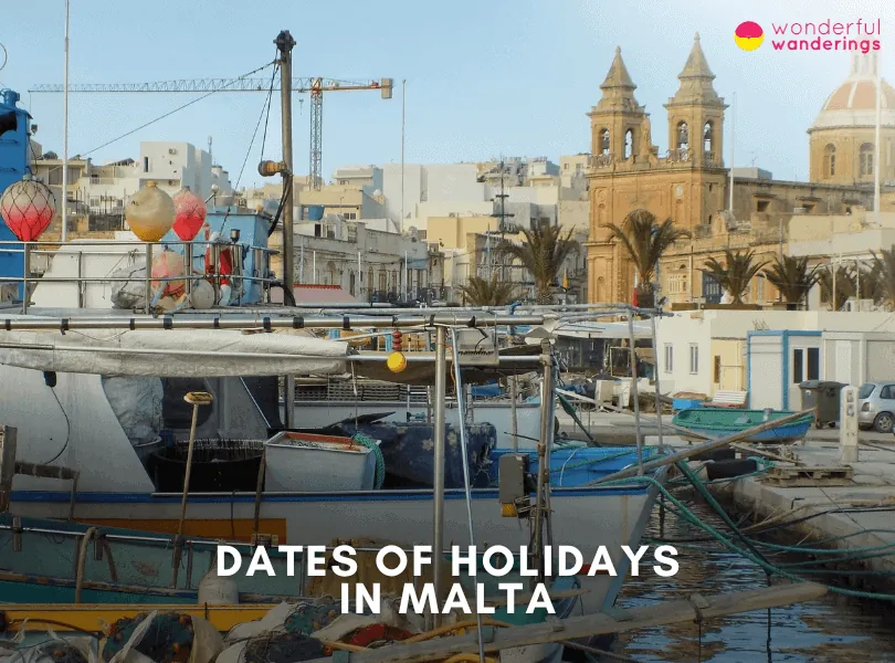 Malta Holiday Dates