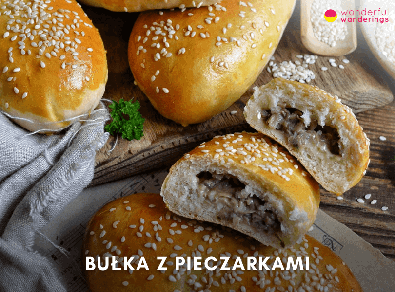 Bułka Z Pieczarkami