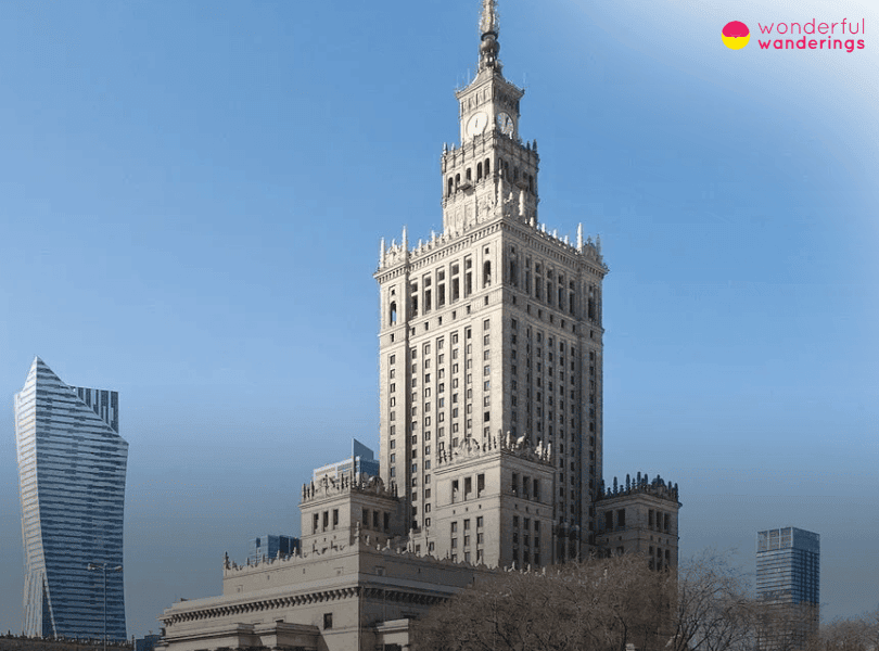 Poland Warsaw's Palace of Culture and Science