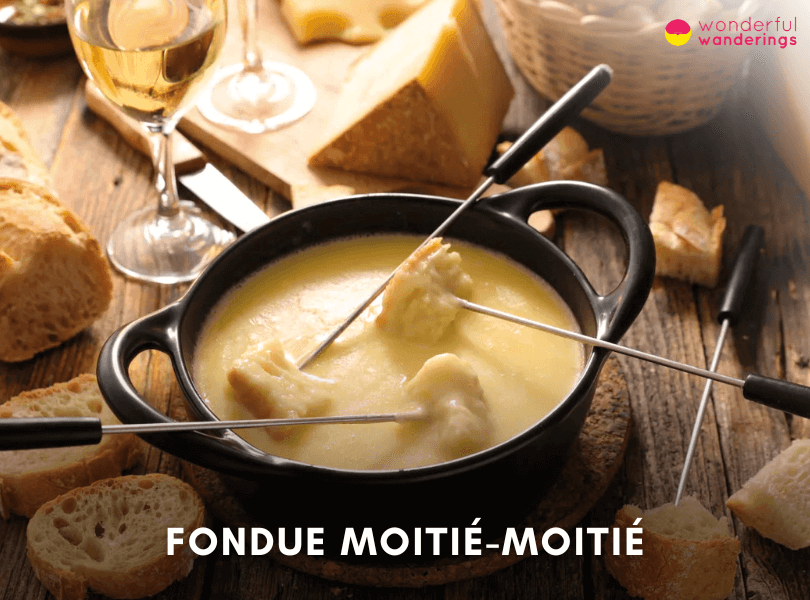 Fondue moitié-moitié