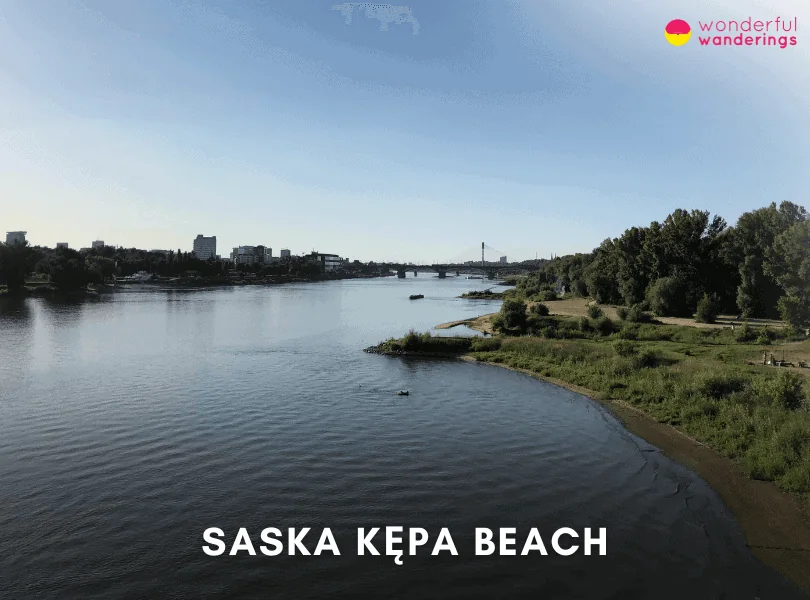 Saska Kępa Beach