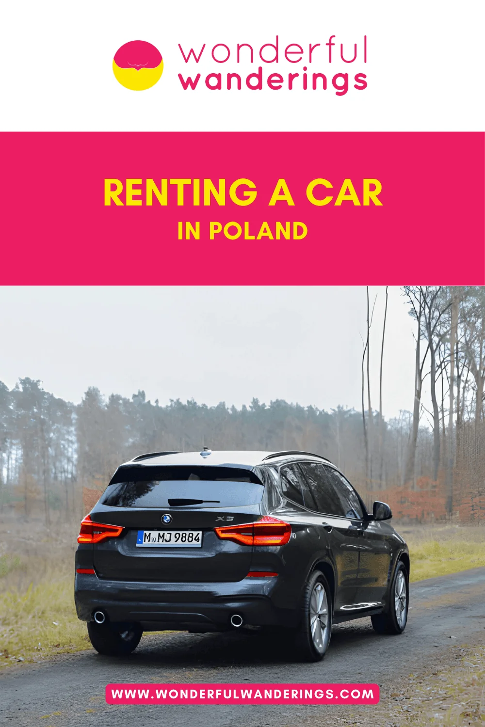 Poland Car Rental Pinterest image