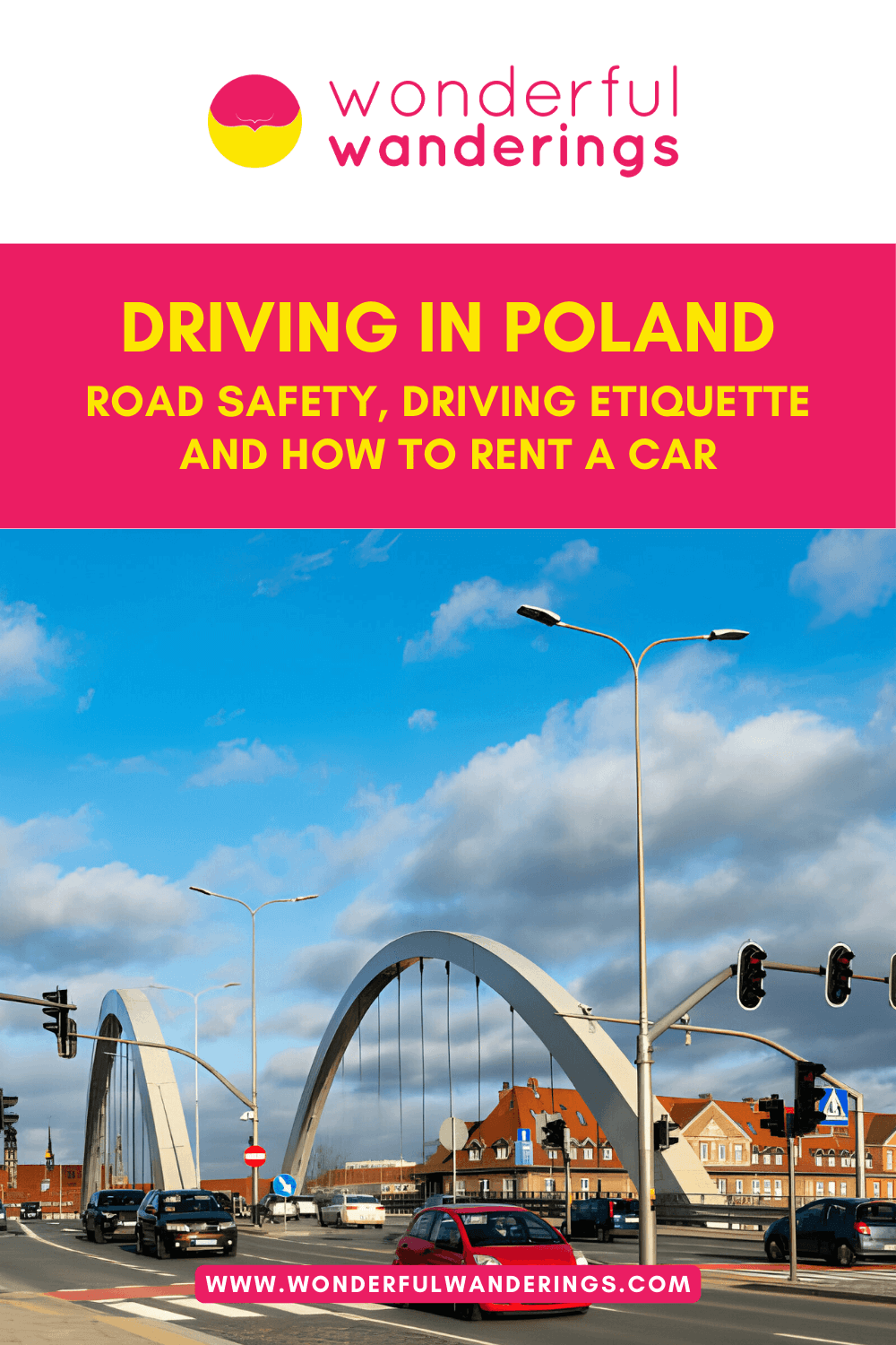 Poland Driving Pinterest image