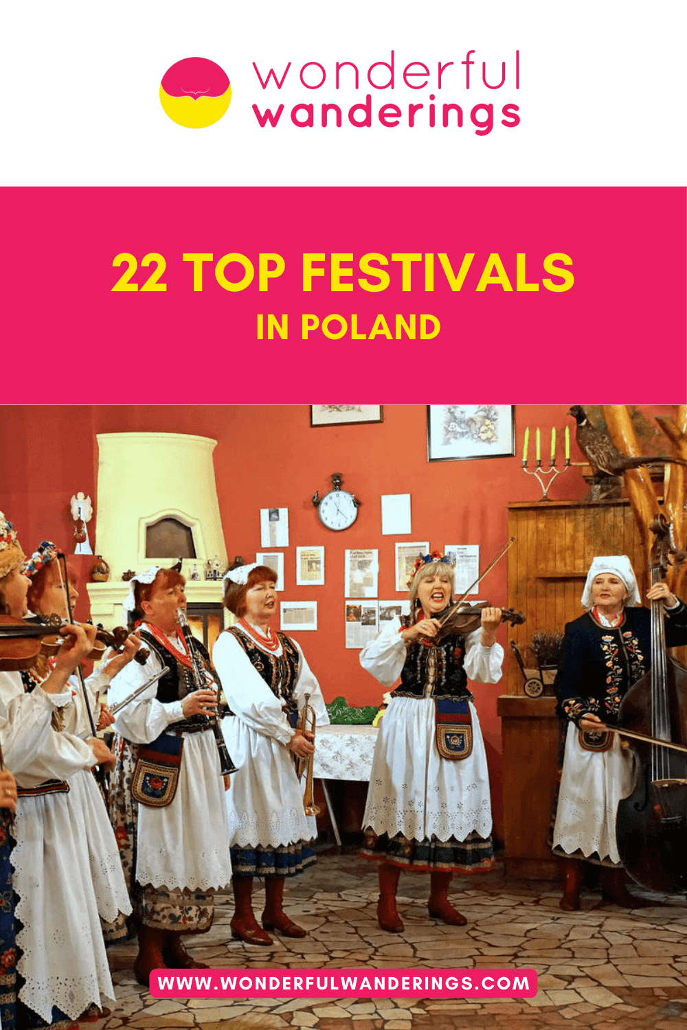 Poland Top Festivals Pinterest image