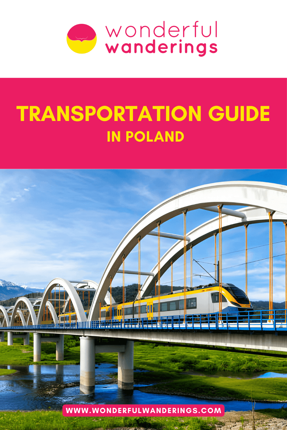 Poland Transportation Guide Pinterest image