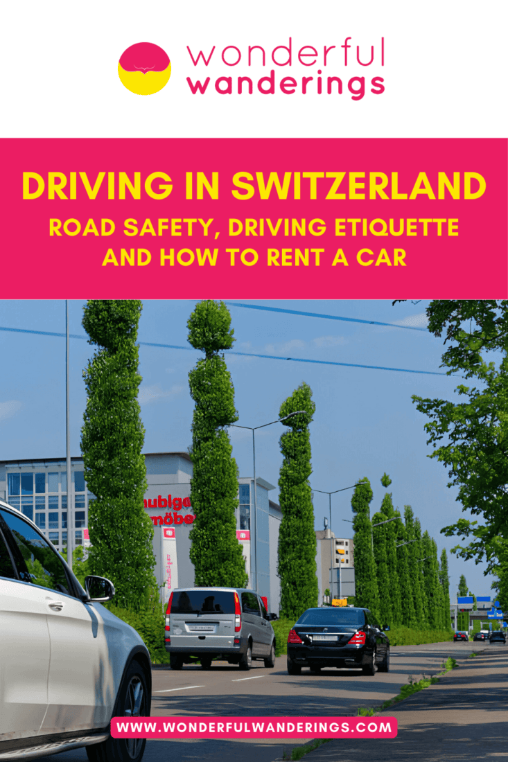 Switzerland Driving Pinterest image