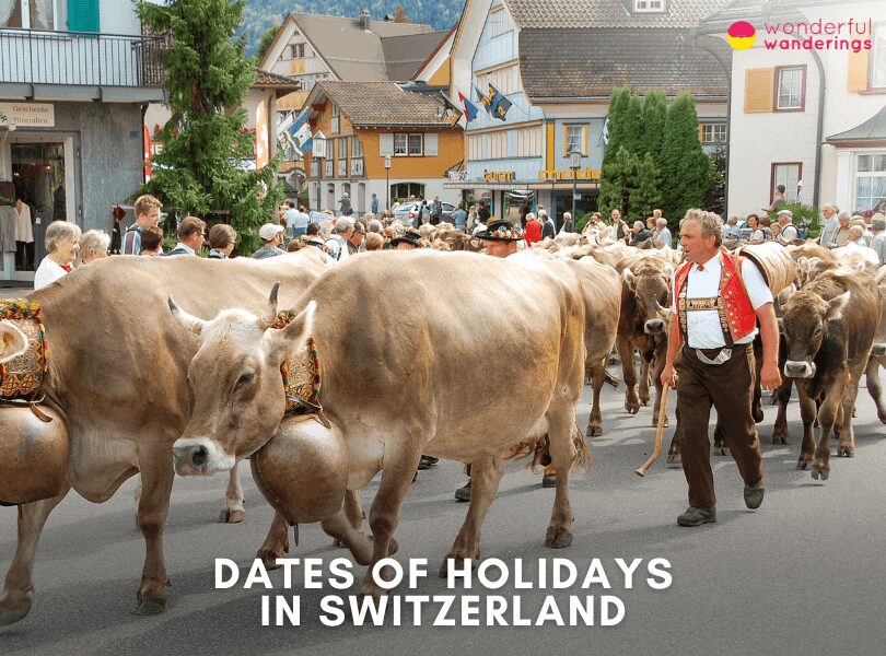 Switzerland Holiday Dates