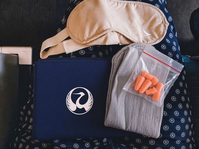 ANA Premium Economy amenity kit