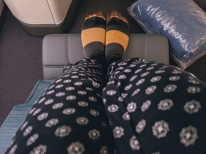 KLM Premium Comfort footrest