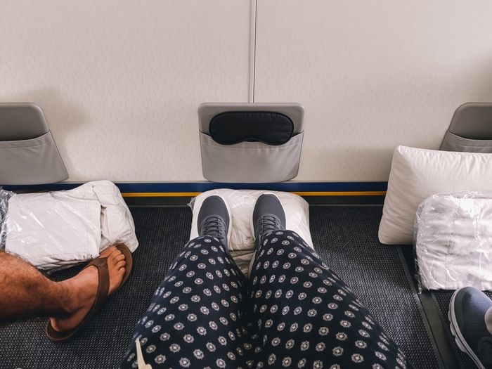 Lufthansa Premium Economy bulkhead seats